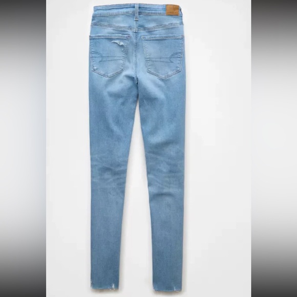 American Eagle Outfitters Women's Light Blue Jeans - Picture 4 of 10